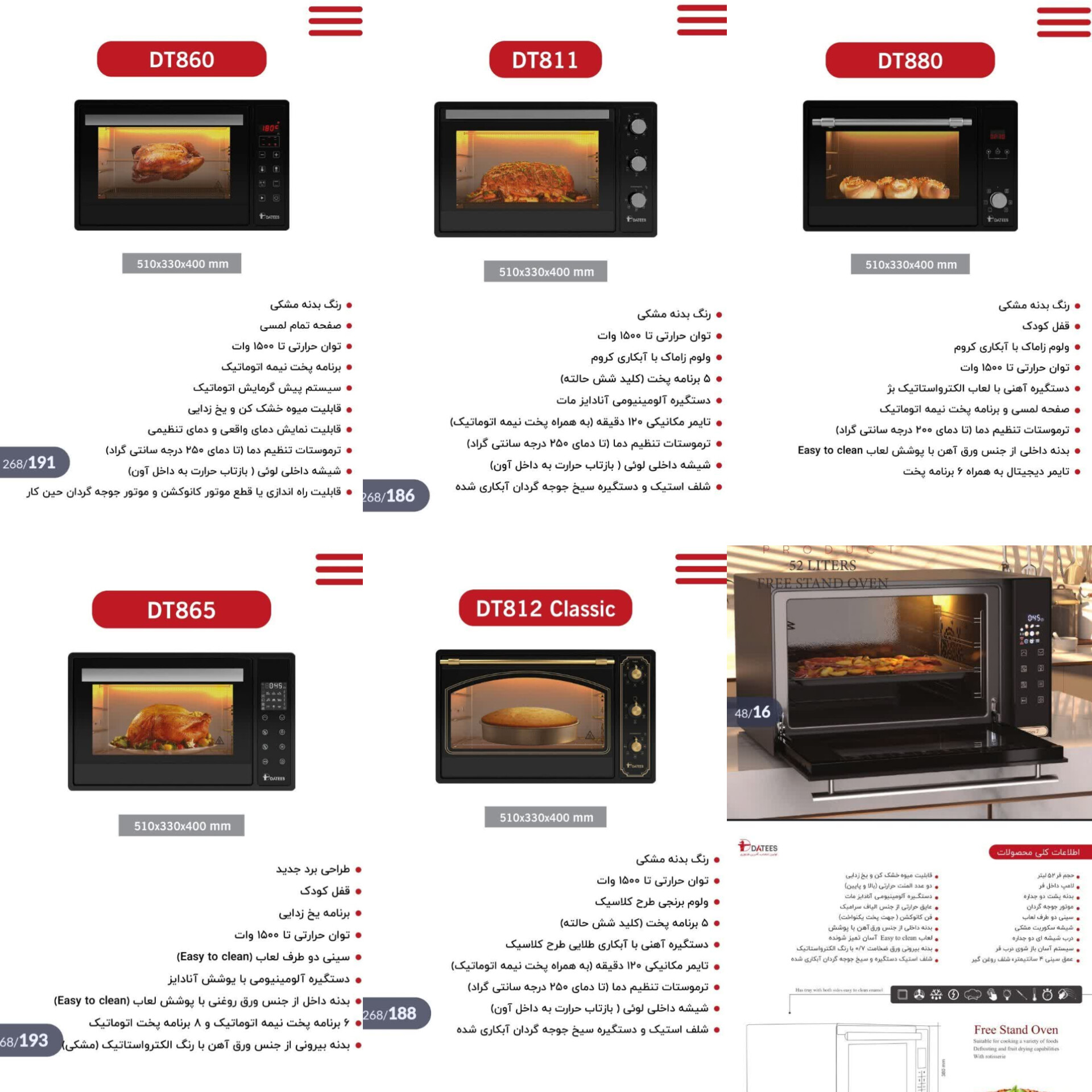 راهنمای جامع خرید آون توستر داتیس | چرا فرهای برقی رومیزی داتیس انتخابی هوشمندانه هستند؟