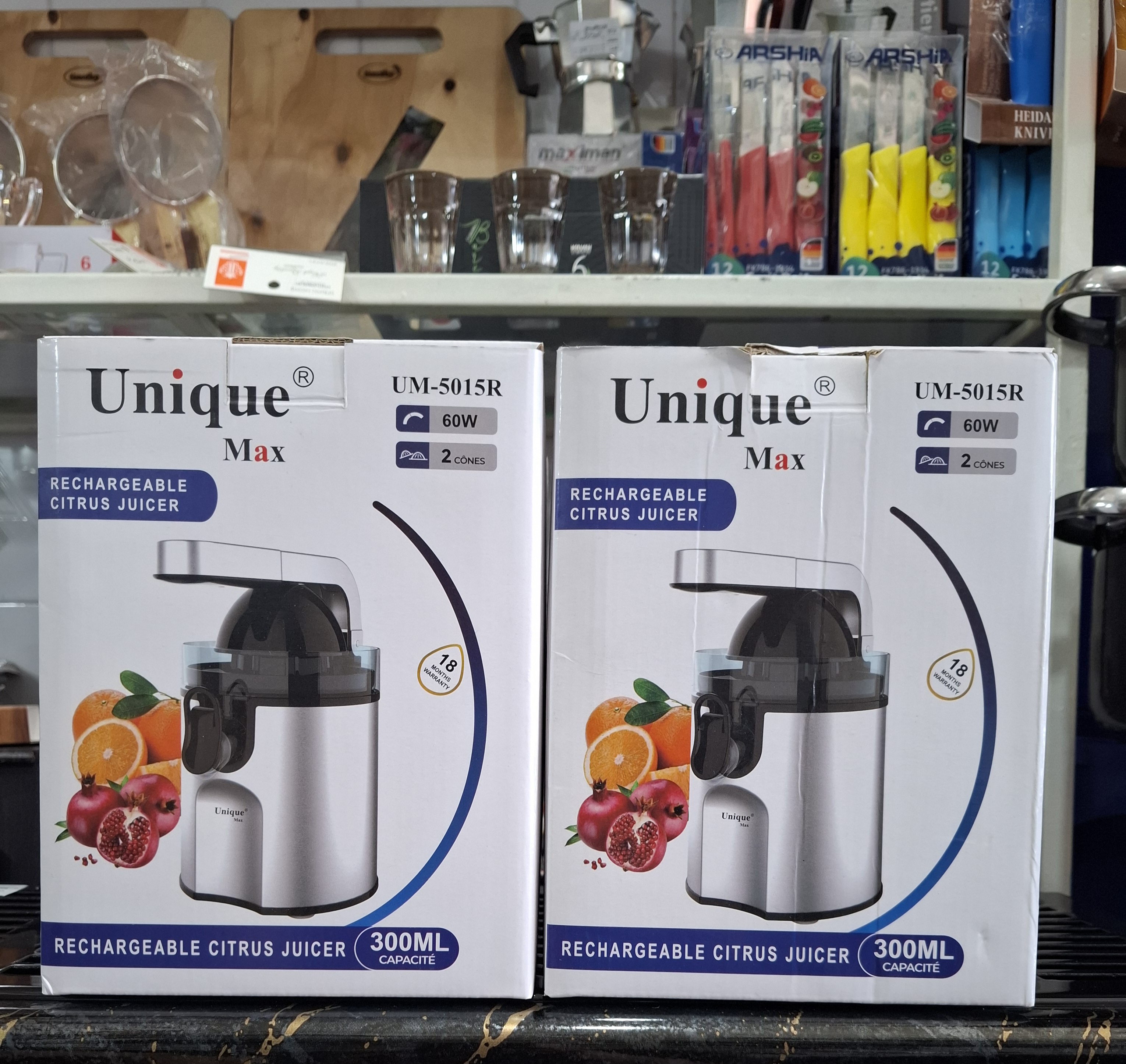آب مرکبات گیری یونیک مدل UM_5015R شارژی